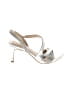 Life Stride Metallic Silver Sandals Size 7 - photo 1