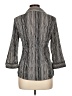 Elementz Chevron-herringbone Gray 3/4 Sleeve Blouse Size L - photo 2