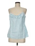 Cut Loose Blue Sleeveless Blouse Size M - photo 1