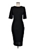 Unbranded Solid Black Cocktail Dress Size M - photo 1
