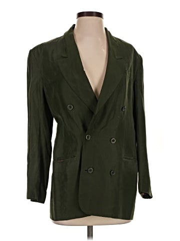 Diane Gilman Silk Blazer (view 1)