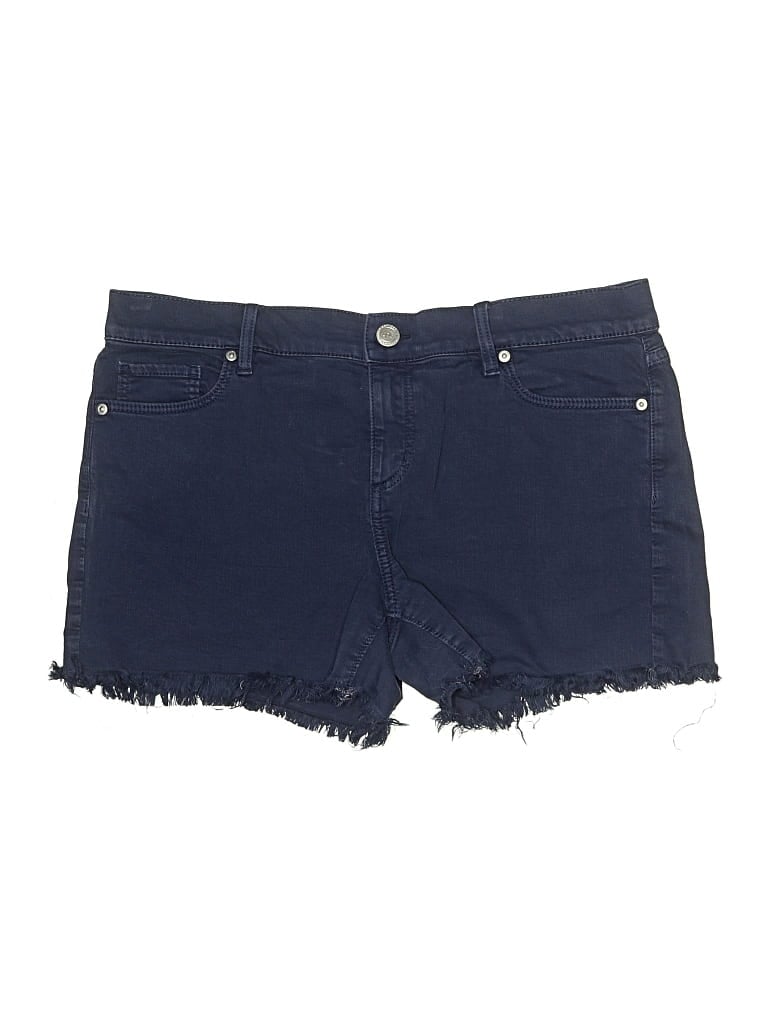 Pre-owned Ann Taylor Loft Denim Shorts In Blue