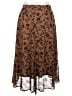 Unbranded 100% Polyester Animal Print Brown Casual Skirt Size 2X - photo 1