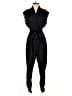 Venus 100% Polyester Solid Black Jumpsuit Size 8 - photo 1