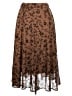 Unbranded 100% Polyester Animal Print Brown Casual Skirt Size 2X - photo 2