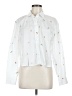 Old Navy Hearts White Long Sleeve Blouse Size M - photo 1