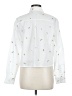 Old Navy Hearts White Long Sleeve Blouse Size M - photo 2