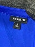 Torrid Blue Short Sleeve Blouse Size 3X Plus (3) - photo 7