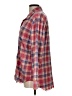 FRAME Plaid Burgundy Long Sleeve Blouse Size L (estimated) - photo 5