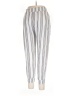 Cool Change 100% Rayon Stripes Silver Casual Pants Size L - photo 2