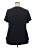 Danskin Solid Black Short Sleeve T-Shirt Size XXL - photo 2