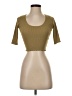 LIVE THE PROCESS Tan Short Sleeve Top Size S (petite) - photo 1
