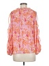 1.State 100% Polyester Pink 3/4 Sleeve Blouse Size M - photo 2