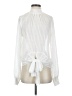 Express White Long Sleeve Blouse Size S - photo 1