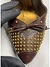 Miu Miu Brown Leather studded pumps Size EU 37 - photo 5