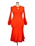 Unbranded Orange Cocktail Dress Size XXL - photo 1