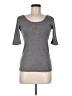 Decree Gray 3/4 Sleeve Top Size M - photo 1