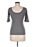 Decree Gray 3/4 Sleeve Top Size M - photo 2