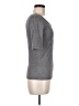Decree Gray 3/4 Sleeve Top Size M - photo 4