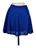 Blu Pepper 100% Polyester Solid Blue Casual Skirt Size M - photo 2