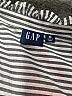 Gap Stripes Silver Long Sleeve Blouse Size XL - photo 7