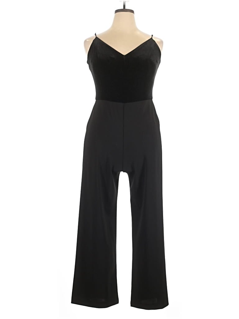 Pre-owned Eliza J Jumpsuit In Black