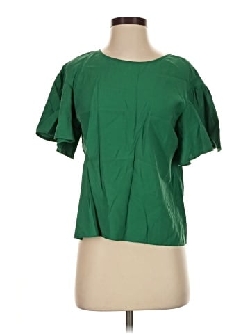 Club Monaco Short Sleeve Blouse (view 1)