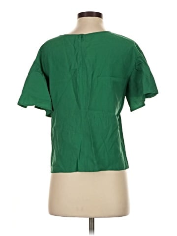 Club Monaco Short Sleeve Blouse (view 2)