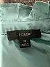 J.Crew 100% Polyester Teal Long Sleeve Blouse Size M - photo 7