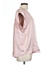 Ann Taylor LOFT 100% Polyester Pink Short Sleeve Blouse Size Lg Petite - photo 4