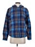 L.L.Bean 100% Polyester Plaid Blue Windbreaker Size S - photo 1