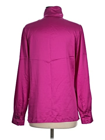 Worth New York Long Sleeve Silk Top (view 2)