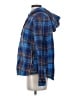 L.L.Bean 100% Polyester Plaid Blue Windbreaker Size S - photo 5