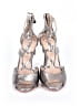L.K. Bennett Metallic Silver Sandals Size EU 37 1/2 - photo 2