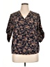 Unbranded 100% Polyester Brown 3/4 Sleeve T-Shirt Size XL - photo 1
