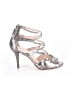 L.K. Bennett Metallic Silver Sandals Size EU 37 1/2 - photo 1
