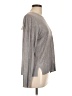 Zara Metallic Gray Pullover Sweater Size L - photo 4