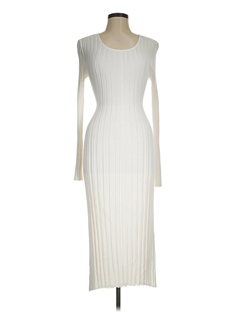 Pre-owned Showpo Cocktail Dress In Ivory