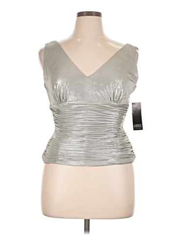 Adrianna Papell Sleeveless Top (view 1)