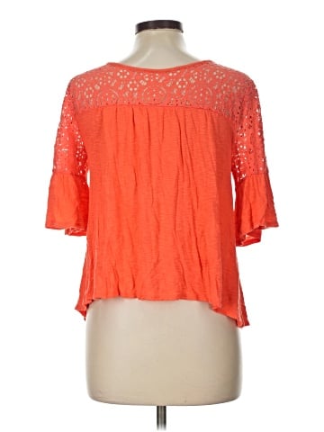 a.n.a. A New Approach 3/4 Sleeve Blouse (view 2)