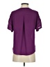 Lush Purple Short Sleeve Blouse Size XS - photo 2