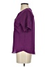 Lush Purple Short Sleeve Blouse Size XS - photo 5