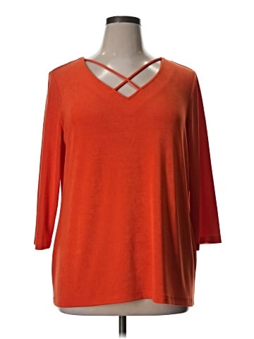Travelers by Chico's 3/4 Sleeve Top (view 1)