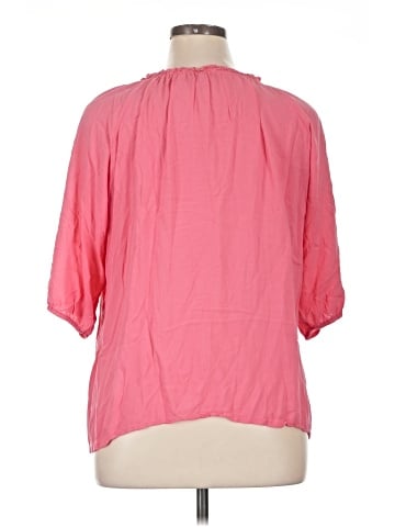 One World Short Sleeve Blouse (view 2)