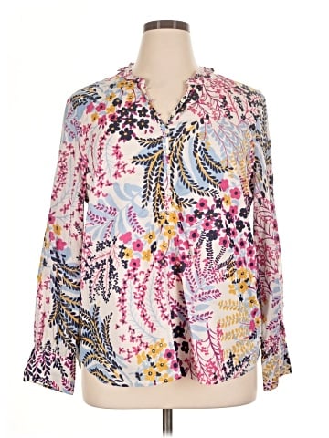 Talbots Outlet 3/4 Sleeve Blouse (view 1)