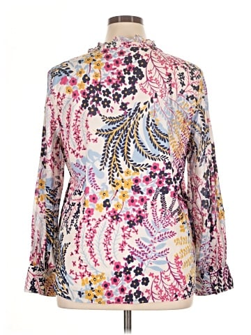 Talbots Outlet 3/4 Sleeve Blouse (view 2)