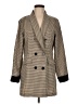 Shein Houndstooth Tan Coat Size 8 - 10 - photo 1