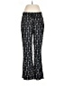 Assorted Brands 100% Modal Print Black Casual Pants Size M - photo 1