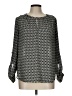 Pleione Black Long Sleeve Blouse Size L - photo 1