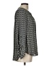 Pleione Black Long Sleeve Blouse Size L - photo 4